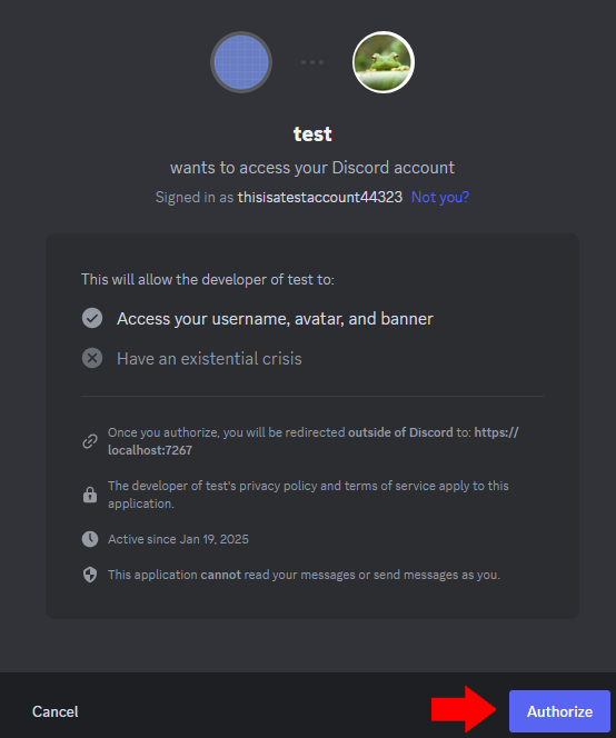 Authorize Discord Bot Image